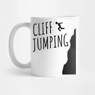 Cliff jumping Mug